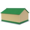 1/64 Tan/Green 40ft x 30ft "Papa's Shop" Farm Shed, 3D Printed Farm Model RW-43 - 3 of 4