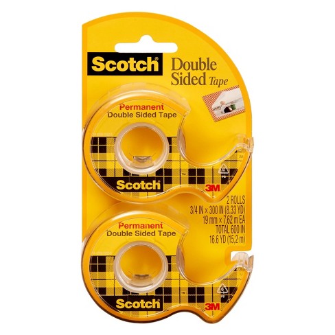 scotch double sided tape for walls