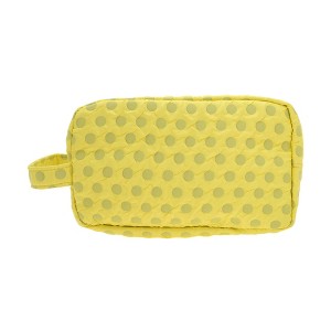Unique Bargains Fashionable Rectangle Dots Makeup Bag 1 Pc - 1 of 4