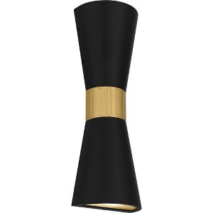 Quoizel Lighting Dexter 1 - Light Sconce in  Matte Black - 1 of 4