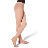 Capezio Ultra Soft Self Knit Waistband Stirrup Tight - Girls & Toddler - 3 of 4