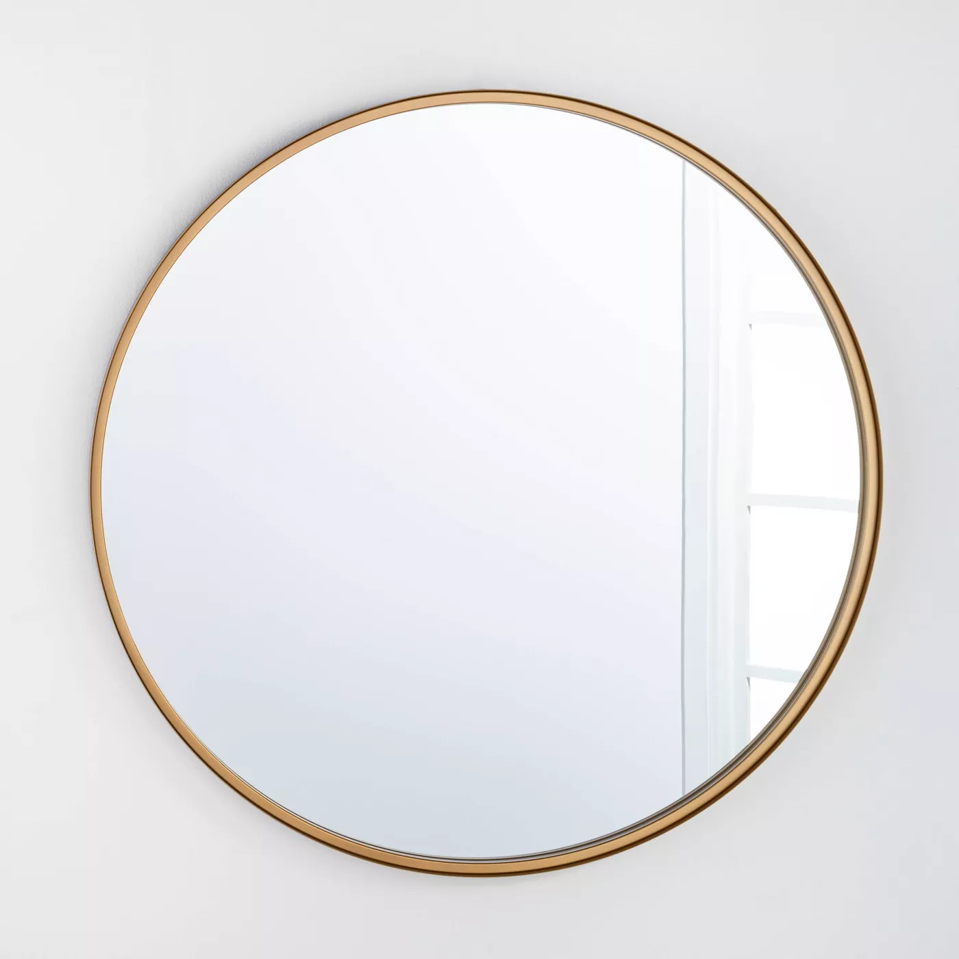 34" Round Decorative Wall Mirror - Threshold™ designed with Studio McGee - image 1 of 10