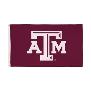 NCAA Texas A&M Flag with Grommets, 3'x5' Texas A&M Aggies Outdoor College Flags & Banners for Garden Patio Indoor Wall Décor - 1 of 4