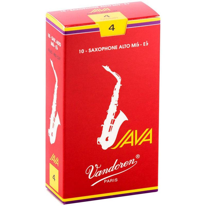 Vandoren JAVA Red Alto Saxophone Reeds, 2 of 5
