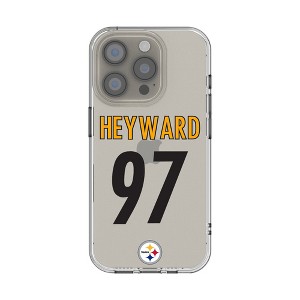 NFL Pittsburgh Steelers Players Game Tactic Clear Cell Phone Case for Apple iPhone - 1 of 4