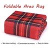 Christmas Plaid Small Area Rugs Non-Slip Non-Shedding Floor Mat Machine Washable Area Carpet for Entryway - 3 of 4