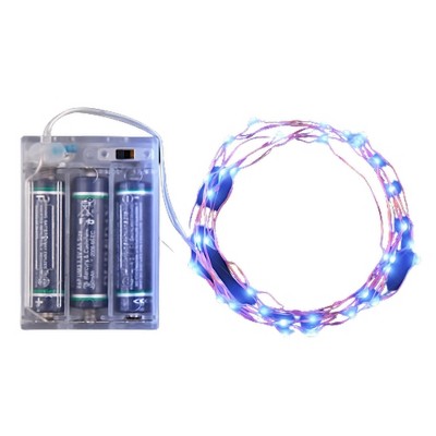 Magic Matt’s Brilliant Blinkys LED Wire String Lights Blue