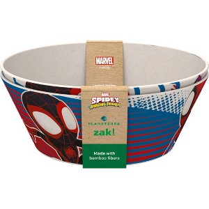 Zak Designs 22oz 2pk Melamine and Bamboo Bowl Set - 1 of 4