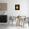 Stupell Industries Abstract Lemon on Vine Floating Frame Canvas Art, Black, 17" x 21" - 3 of 4