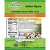 Larissa Veronica Indian Spice Colombian Decaf Coffee (Gourmet, Naturally Flavored, Whole Coffee Beans) (8 oz, ZIN: 569810) - 2 of 4