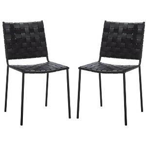 Wesson Woven Dining Chair (Set Of 2)  - Safavieh - 1 of 4