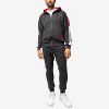 CULTURA Men's Zip Up Hoodie Track Suit - 3 of 4