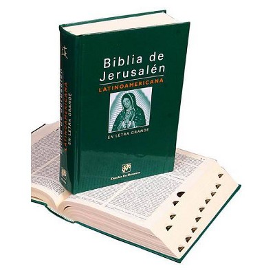 Biblia de Jerusalen Latinoamericana-OS-En Letra Grande - Large Print (Hardcover)