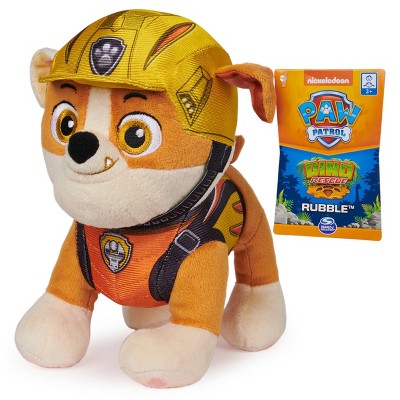 paw patrol rubble soft toy