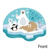Big Dot of Happiness Arctic Polar Animals - Shaped Thank You Cards - Winter Baby Shower or Birthday Party Thank You Cards with Envelopes - Set of 12 - 3 of 4