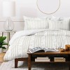 Deny Designs Little Arrow Design Co Bamboo Stripes Neutral Duvet Cover Bedding Set Beige - 3 of 4