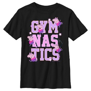 Boy's Peppa Pig Gymnastics T-Shirt - 1 of 4