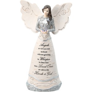 Pavilion Gift Company - In Memory - 9" Memorial Angel with Butterfly - Decorative Objects - 1 of 4