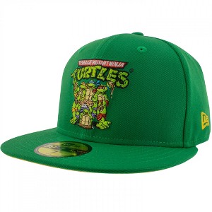 Adult Teenage Mutant Ninja Turtles Group Logo New Era 59Fifty Fitted Hat - 1 of 4