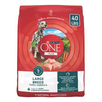 Purina ONE SmartBlend Large Breed Puppy Natural Chicken Flavor Dry Dog Food - 40lbs