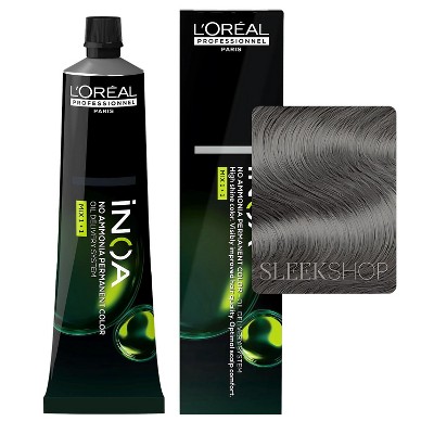 L'Oreal Pro iNOA Coloration Ammonia-Free Permanent Hair Color Dye  - Multicolored Loreal Haircolor Cream