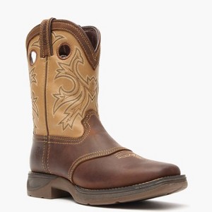 Kids Lil’ Rebel by Durango® Big Kids Brown Tan Western Boot - 1 of 4