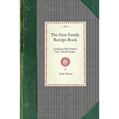 New Family Receipt-Book - (Cooking in America) by  John Murray (Paperback)