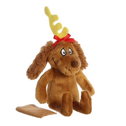 Aurora Small Shoulderkin Max Dr. Seuss Whimsical Stuffed Animal Brown 7 ...