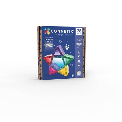 Connetix Magnetic Tiles Starlight Pack Building Blocks - 28pc