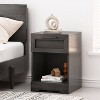 Christopher Knight Home Danbury Rustic Nightstand with Drawer Gray Maple - 2 of 4
