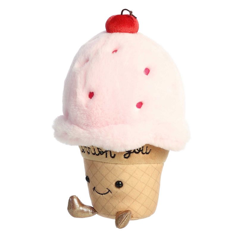 Aurora Small I Cherrish You Ice Cream JUST SAYIN' Witty Stuffed Animal Pink 9", 5 of 7