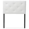 Twin Baltimore Modern And Contemporary Faux Leather Upholstered Headboard - Baxton Studio - 2 of 4