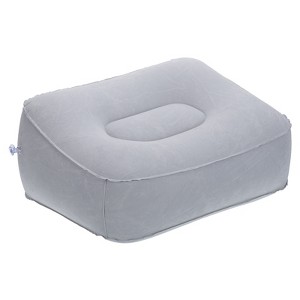 Unique Bargains Travel Inflatable Comfortable Portable Foot Rest Pillows - 1 of 4