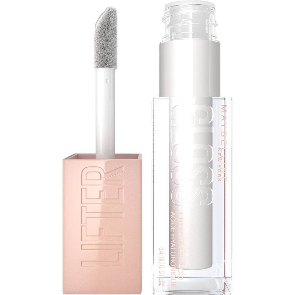 Photos - Other Cosmetics Maybelline MaybellineLifter Gloss Plumping Lip Gloss with Hyaluronic Acid - 1 Pearl  