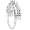 Pompeii3 1/2ct Diamond Guard Wrap Ring 14K White Gold - 2 of 4