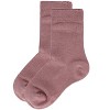 Memoi Toddler's and Kids' Basic Soft Rayon from Bamboo Crew Socks - 3 of 4