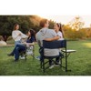 Outdoor Portable Folding Camp Sports Chair in Navy Blue - 2 of 4