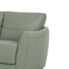 Acme Furniture 57" Valeria Sofa Watery Leather: No Assembly, Wood Frame, Foam Cushions, Seats Four - 4 of 4
