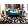 Dhurries DHU545 Hand Woven Flat Weave Indoor Rugs - Safavieh - 3 of 4