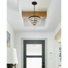 Crystorama Lighting Calypso 3 - Light Pendant in  Matte Black - 2 of 4
