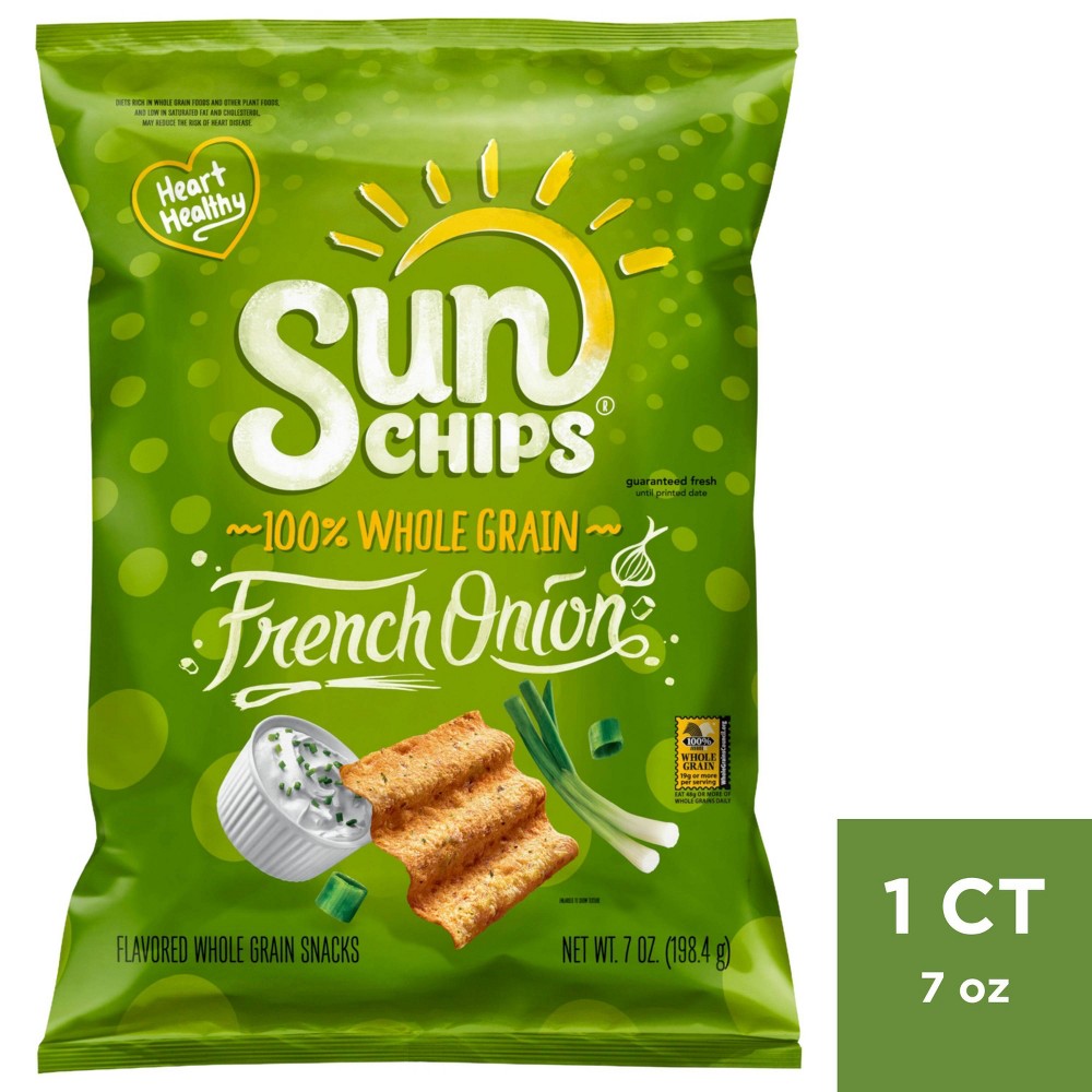 UPC 028400152242 product image for SunChips French Onion Flavored Whole Grain Chips - 7oz | upcitemdb.com