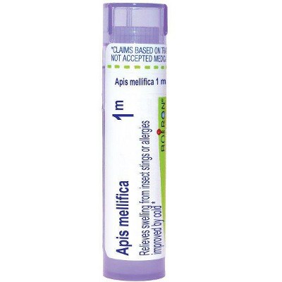 Apis Mellifica 1M by Boiron Homeopathic Single Medicine For First Aid  -  80 Pellet