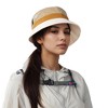 Anna-Kaci Outdoor Patchwork Bucket Hat Adjustable Chin Strap Breathable Wide Brim for Hiking Camping Travel - 2 of 4