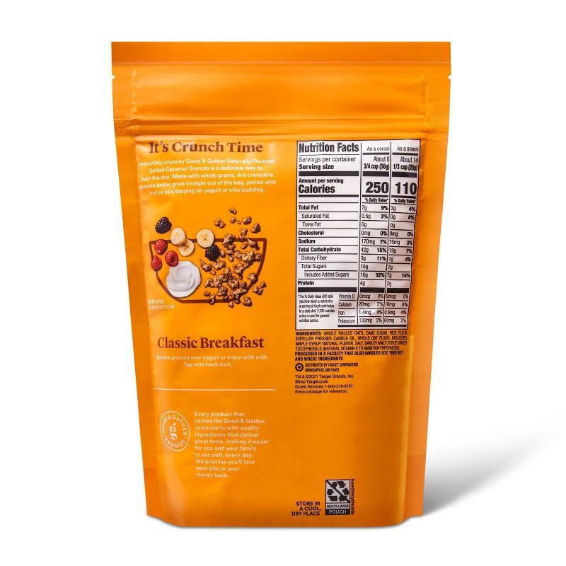 Salted Caramel Naturally Flavored Granola - 12oz - Good &#38; Gather&#8482;, 4 of 8