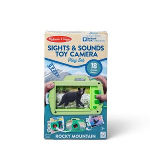 Melissa & Doug Rocky Mountain National Park Sights and Sounds Wooden Toy Camera Play Set - 1 of 4