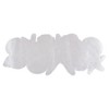 Saro Lifestyle Sea Shell Design Beaded Table Runner, 13"x36", Blue - 2 of 3