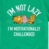 Boys' - Garfield - Not Lazy Short Sleeve Graphic T-Shirt - 2 of 4