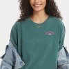 Simply Sage Market Embroidered Volleyball Mom Garment Dyed Tee - 2 of 4