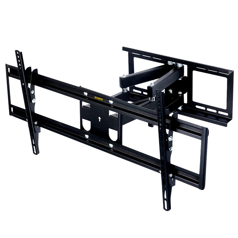 MegaMounts Full Motion Articulated Tilt and Swivel Television Wall Mount for 37-60 Inch Screens with Bubble Level, 1 of 6
