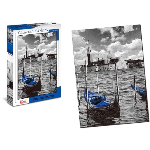 Toynk Collected Colors Venice Gondola 1000 Piece Jigsaw Puzzle